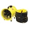 Maxx Air Confined Space Ventilator and Polyvinyl Hose, 120 V, 2000 cfm, Steel, Industrial Yellow HVHF 12COMBO - alternate 6