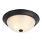 Boston Harbor CEIL LT 2LT FLUSH MT MBLK 13IN, 2PK OG24001 - alternate 6