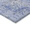 Homeroots 8' X 10' Sky Blue Ivory And Gray Damask Washable Indoor Outdoor Area Rug 603788 - alternate 5