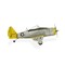 Homeroots 4" Yellow and Gray Metal Hand Painted P-47D Thunderbolt Model Airplane 489469 - alternate 9