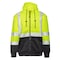 Game Workwear Full Zip Hi-Vis Hoodie, 100% Spun Polyester Fleece, Hi Vis Lime, M 865-E - alternate 3