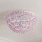 Jonathan Y Izzy 15.5" 2-Light Modern Glam Metal Dome LED Flush Mount with Crystal Flower Accents, White/Pink JYL9043B - alternate 10