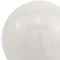 Homeroots 4" White Aluminum Decorative Orb Tabletop Sculpture 373766 - alternate 4