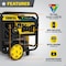 Champion Power Equipment Portable Generator, Gasoline/Natural Gas/Propane, Electric, Recoil Start, 120/240V AC 201161 - alternate 7