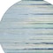 Homeroots 8' Sky Blue Aqua And Gray Round Striped Washable Indoor Outdoor Area Rug 597291 - alternate 7