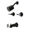 Kingston Brass Double-Handle Tub and Shower Faucet, Oil Rubbed Bronze KBX8145KPS - alternate 1