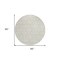 Homeroots 8' Ivory And Beige Round Geometric Washable Indoor Outdoor Area Rug 594853 - alternate 8