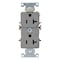 Leviton Duplex Receptacle/Oultet, 20 Amp 5342-GY - alternate 1