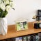 Fabulaxe 9x7" Horizontal Decorative Gold Metal Floating Easel Back Picture Frame QI004845.S - alternate 7