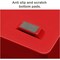 Acrimet Facility 3 Tier Letter Tray Side Load Letter Size Desktop File Organizer Plastic Solid Red 255.VM - alternate 6