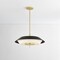 Hudson Valley Lighting Westport 4 Light Pendant 24 In. Aged Brass/Soft Black 4304-AGB/SBK - alternate 5