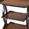Homeroots 29" Cherry Manufactured Wood Rectangular End Table With Two Shelves 488887 - alternate 2