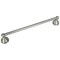 Boston Harbor Towel Bar, Zinc, Brushed Nickel, Surface Mounting, 18 in L5018-13B-10-3L - alternate 1