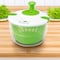 Brentwood Industries 5 Quart Salad Spinner with Serving Bowl in Green KA-5030G - alternate 5
