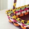 Wickerwise Vibrant Wicker Gift Basket - Versatile Woven Basket with Handle for Easter Candy, Fruit,  QI004722 - alternate 7