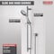 Delta Faucet, Hand Shower With Slide Bar, Chrome, Wall 51361 - alternate 8