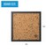 Mastervision Black Speckled Cork Bulletin Board, Black MDF Frame, 18" X 18" SF2414121616 - alternate 6