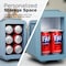 Icebox 4-Liter Mini Fridge Cooler/Warmer, , Slate Blue IBMF4SLT - alternate 7