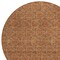 Homeroots 8' Orange And Ivory Round Geometric Washable Indoor Outdoor Area Rug 613574 - alternate 5