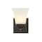Jonathan Y Staunton 5" 1-Light Farmhouse Cottage Metal LED Vanity Light w/Frosted Glass Shade, Oil Rubbed Bronze JYL7522A - alternate 13