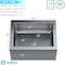 Amgood Stainless Steel Floor Mop Sink 25 in. x 33 in. x 16 in. Sink SINK MS-253316-Z - alternate 5