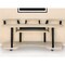 Homeroots 83" Natural and Black Music Recording Studio Desk 491454 - alternate 4