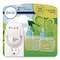 Febreze PLUG Air Freshener Warmer Starter Kit, Clear/White, with 2 Gain Original Refills 4166 - alternate 1