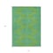 Homeroots 10' X 14' Green And Aqua Geometric Washable Indoor Outdoor Area Rug 598739 - alternate 8