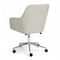 Martha Stewart Rayna Upholstered Office Chair in Light Gray/Polished Nickel CH-220921-6-LGY-MS - alternate 7
