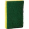 Scotch-Brite Heavy-Duty Scrub Sponge, 4 1/2 x 2 7/10 x 3/5 Green/Yellow, PK3 HD-3 - alternate 10