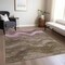 Homeroots 5' X 8' Taupe And Beige Abstract Washable Indoor Outdoor Area Rug 618185 - alternate 8