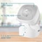 Brentwood Industries 8 Inch Three Speed Oscillating Desktop Fan with Remote Control in White F-900RW - alternate 6