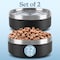 Petmaker Set of 2 Stainless Steel Dog Bowls 32oz Double Wall Insulated Non Slip Metal for Small-Medium Pets PET6425 - alternate 8