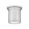 Z-Lite Bentley Brushed Nickel 1 Light Flush Mount 7702F8-BN-LED - alternate 6