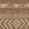 Homeroots 8' X 10' Orange Wheat And Taupe Southwestern Washable Indoor Outdoor Area Rug 613942 - alternate 4
