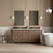 James Martin Vanities Brookfield 72 in. Double Vanity, Pecan w/ 3 CM Lime Delight Silestone Top 547-V72-PCN-3LDL - alternate 6