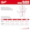 Milwaukee Tool Mechanics Gloves, Padding, S, PR 48-73-8770 - alternate 13