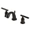 Kingston Brass Widespread Bathroom Faucet with Pop-Up Drain, Oil Rubbed Bronze KB8915CML - alternate 1
