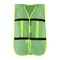 Surtek Safety Vest Polyester Mesh With Double Hook Adjustment Green One Size 137492 - alternate 3