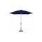 Treasure Garden 7.5 ft Square Patio Umbella, aluminum, fiberglass ribs, outdoor, Navy UM847SQ-SS 5439 Navy - alternate 1