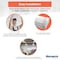 Bulbrite 4 ft. 3000K LED Dimmable Wraparound Light (120-277v), 5300 Lumens, White Finish 773502 - alternate 8