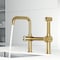 Vigo Cass Single Handle Bridge Kitchen Faucet with Side Sprayer VG02050MG - alternate 7