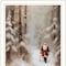 Homeroots Santa's Winter Stroll White Framed Wall Art 572087 - alternate 5