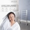 Anzzi Naple Series 6-Bar Aluminum Wall Mounted/Free Standing Electric Towel Warmer Rack  in Matte Finish TW-FS103AL - alternate 9