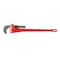 Ridgid 60" Heavy-Duty Straight Pipe Wrench, 8" Pipe Capacity, Red 31045 - alternate 5