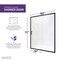 Anzzi Halberd Series 47-48 x 72 in. Framed Sliding Shower Door in Matte Black SD-AZ052-01MB - alternate 6