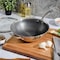 Kenmore Elite Luke 12 Inch Non-Stick Tri-Ply Stainless Steel Wok with Glass Lid 82927.02 - alternate 7