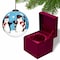 Homeroots Anywhere with You is Always Better Penguin Hand Painted Mouth Blown Glass Ornament 477523 - alternate 3