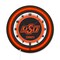 Holland Bar Stool Oklahoma State University 19 Double Neon Wall Clock Clk19BK - alternate 1