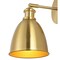 Jonathan Y Hudson 6.5" 1-Light Farmhouse Bohemian Iron LED Sconce, Brass Gold, 2PK JYL9911A-SET2 - alternate 9